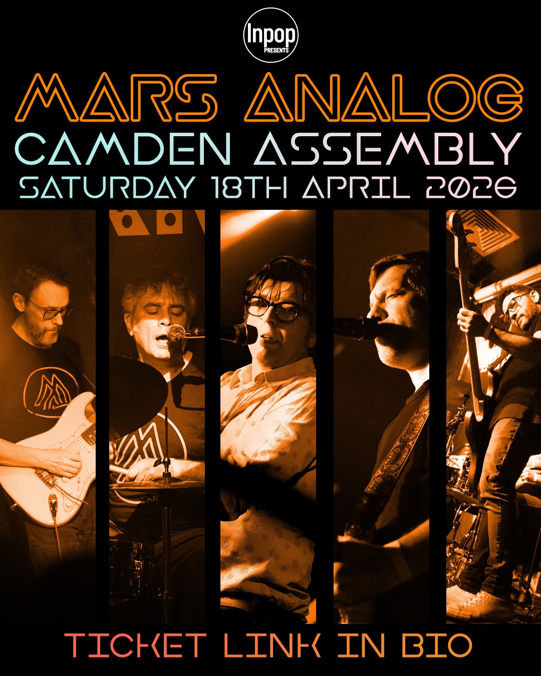 Mars Analog Live at the Camden Assembly 18 April 2026